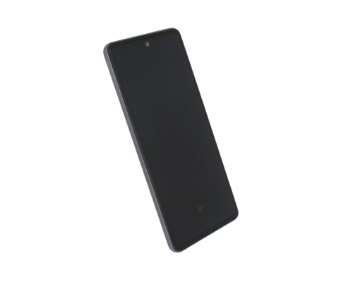 Дисплей Samsung A525 Galaxy A52 (2021) з сенсором та рамкою black (OLED) (Big size) PLS-00-00107980