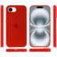 Чохол Silicone Case Full Protective iPhone 16e red PLS-00-00142215
