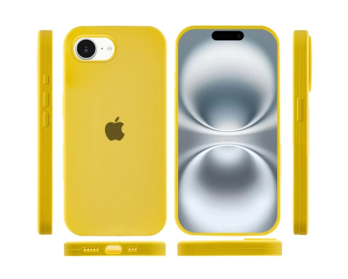Чохол Silicone Case Full Protective iPhone 16e mellow yellow PLS-00-00142235