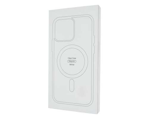 Чохол TPU+PC Сolor сase with MagSafe iPhone 16 Pro white PLS-00-00135401