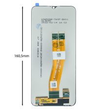 Дисплей Samsung A025F Galaxy A02s (2021) (160,5 x 72 мм) з сенсором black (Original China) PLS-00-00069677