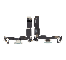 Шлейф iPhone 15 Plus з роз'ємом зарядки green (Original Used) PLS-00-00112833