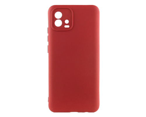 Чохол Silicone Cover Full Camera Motorola Moto G72 red PLS-00-00117871