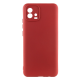 Чохол Silicone Cover Full Camera Motorola Moto G72 red PLS-00-00117871