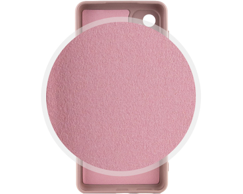 Чохол Silicone Cover Full Camera Samsung A155 Galaxy A15 pink sand PLS-00-00118264