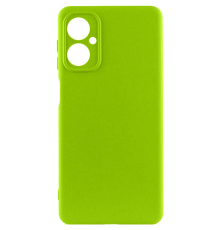 Чохол Silicone Cover Full Camera Motorola Moto G14 neon green PLS-00-00118109