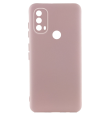 Чохол Silicone Cover Full Camera Motorola Moto E40 pink sand PLS-00-00118094