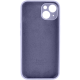 Чохол Silicone Case Full Camera Protective iPhone 15 lavender gray PLS-00-00111521