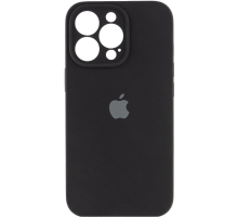 Чохол Silicone Case Full Camera Protective iPhone 15 Pro black PLS-00-00111535