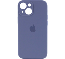 Чохол Silicone Case Full Camera Protective iPhone 15 lavender gray PLS-00-00111521