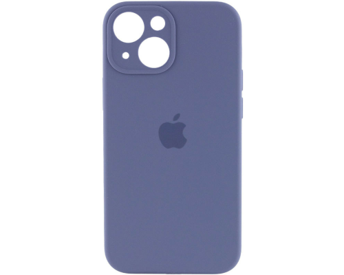 Чохол Silicone Case Full Camera Protective iPhone 15 lavender gray PLS-00-00111521