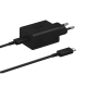 Зарядний пристрій Samsung 45W 5A 1USB-C EP-T4510XBEGEU retail packing з кабелем Type-C (Original) black PLS-00-00114100