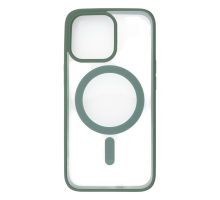 Чохол TPU+PC Сolor сase with MagSafe iPhone 13 Pro Max green PLS-00-00135432