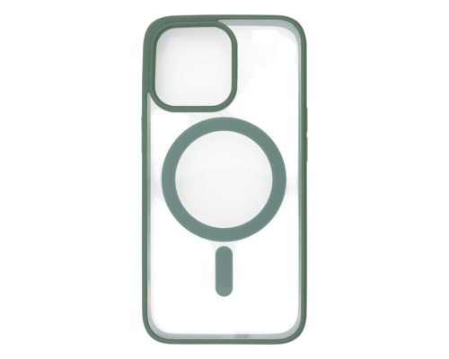 Чохол TPU+PC Сolor сase with MagSafe iPhone 13 Pro Max green PLS-00-00135432