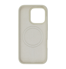 Чохол Silicone case Beats with MagSafe iPhone 15 Pro antique white PLS-00-00134414