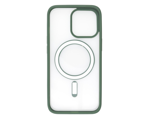 Чохол TPU+PC Сolor сase with MagSafe iPhone 13 Pro Max green PLS-00-00135432