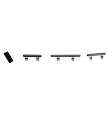 Комплект бічних кнопок корпусу для iPhone 14 Pro black PLS-00-00141738