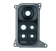 Скло камери Xiaomi Redmi Note 11 з рамкою black (Original) PLS-00-00092740