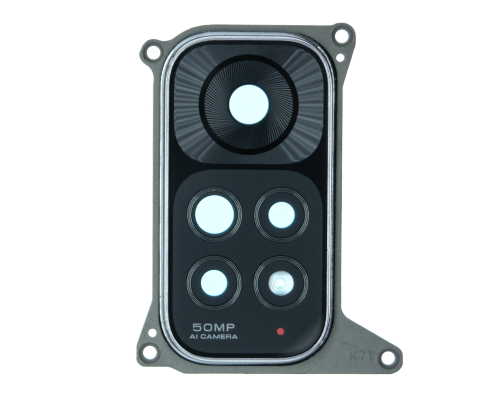 Скло камери Xiaomi Redmi Note 11 з рамкою black (Original) PLS-00-00092740