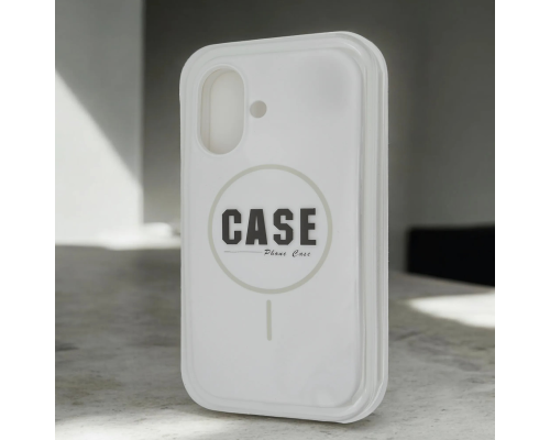 Чохол Silicone case Beats with MagSafe iPhone 16 black PLS-00-00134383