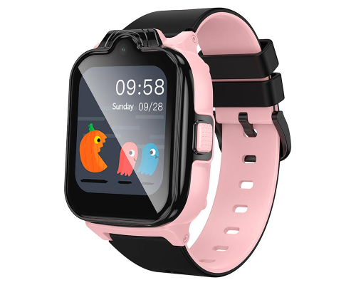 Смарт годинник дитячий Hoco Y104 4G pink PLS-00-00141395
