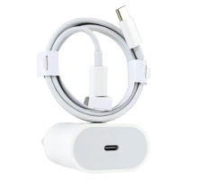 Зарядний пристрій Apple iPhone 15 Pro Max з кабелем 1USB-C (Original China) white PLS-00-00147405