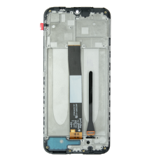 Дисплей Xiaomi Redmi 9A з сенсором та рамкою black (Original Refurbished) PLS-00-00091492