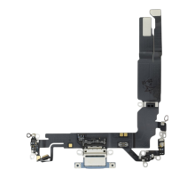 Шлейф iPhone 17 з роз'ємом зарядки mist blue (Original Used) PLS-00-00152682