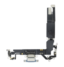 Шлейф iPhone 17 з роз'ємом зарядки mist blue (Original Used) PLS-00-00152682