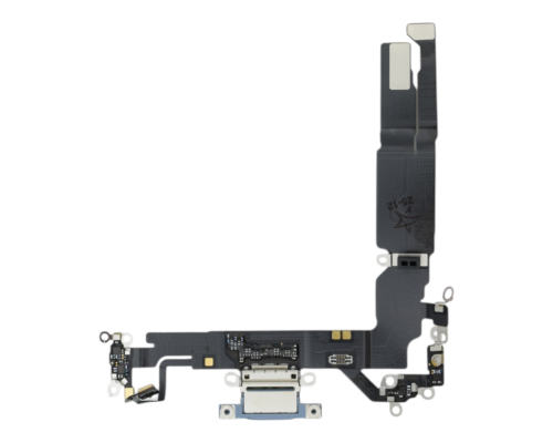 Шлейф iPhone 17 з роз'ємом зарядки mist blue (Original Used) PLS-00-00152682