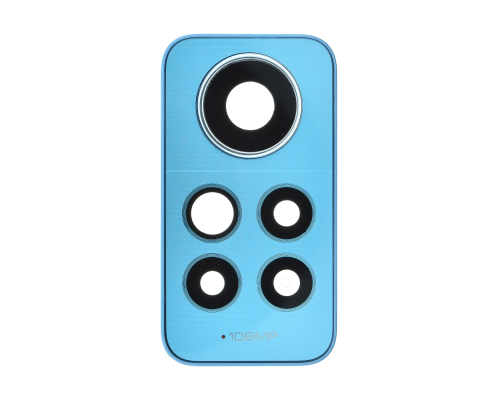 Скло камери Xiaomi Redmi Note 12 Pro 4G з рамкою ice blue (Original) PLS-00-00119442