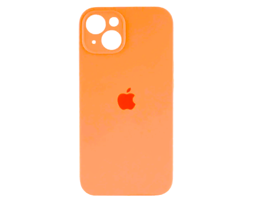 Чохол Silicone Case Full Camera Protective iPhone 14 papaya PLS-00-00104547