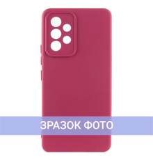 Чохол Silicone Cover Full Camera Samsung A536 Galaxy A53 marsala PLS-00-00118307