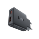 Зарядний пристрій Acefast A69 30W 3A USB-A+USB-С black PLS-00-00124990