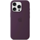 Чохол Silicone Case Full з MagSafe та Анімацією iPhone 16 Pro Max plum PLS-00-00134908