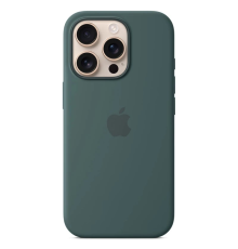 Чохол Silicone Case Full з MagSafe та Анімацією iPhone 16 Pro aqua PLS-00-00134937