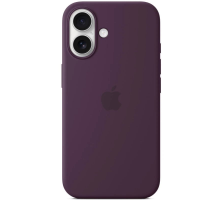 Чохол Silicone Case Full з MagSafe та Анімацією iPhone 16 plum PLS-00-00134872