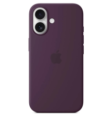 Чохол Silicone Case Full з MagSafe та Анімацією iPhone 16 plum PLS-00-00134872