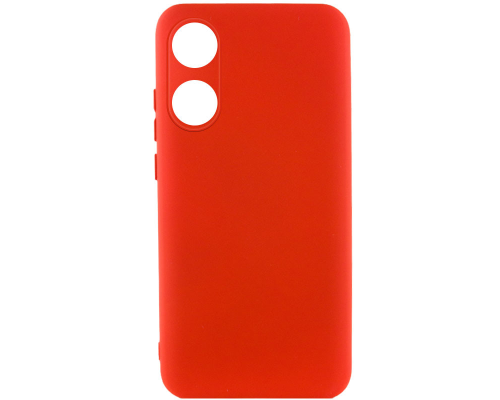 Чохол Silicone Cover Full Camera Oppo A38 (A18) red PLS-00-00118164