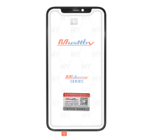 Скло дисплея iPhone 11 Pro з OCA black (Musttby) PLS-00-00123701