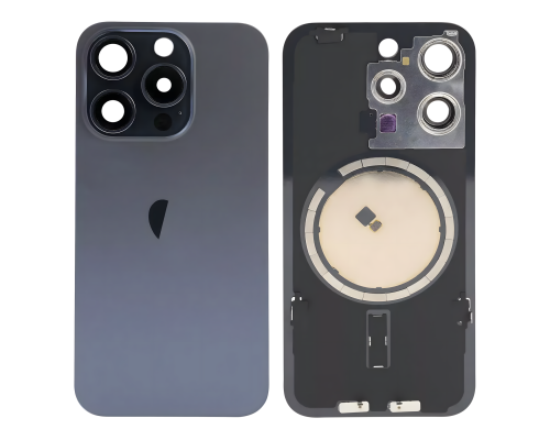 Задня кришка iPhone 15 Pro зі склом камери blue (Original China) PLS-00-00113948