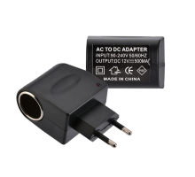 Зарядний пристрій 220V to АЗП 12V 0.5A black PLS-00-00140369