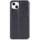 Чохол-книжка Leather Cubic для iPhone 13 black PLS-00-00162732