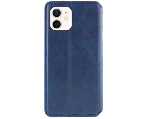 Чохол-книжка Leather Cubic для iPhone 11 blue PLS-00-00162721