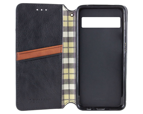 Чохол-книжка Leather Cubic Google Pixel 7 Pro black PLS-00-00162763