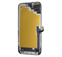 Дисплей для iPhone 16 Plus з сенсором та рамкою black (OLED SOFT) (Без помилки) PLS-00-00164799