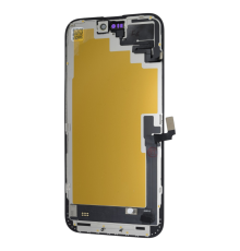 Дисплей для iPhone 16 Plus з сенсором та рамкою black (OLED SOFT) (Без помилки) PLS-00-00164799