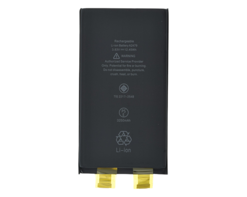 Акумулятор iPhone 12, 12 Pro High Capacity (Cell - без шлейфа) PLS-00-00135991