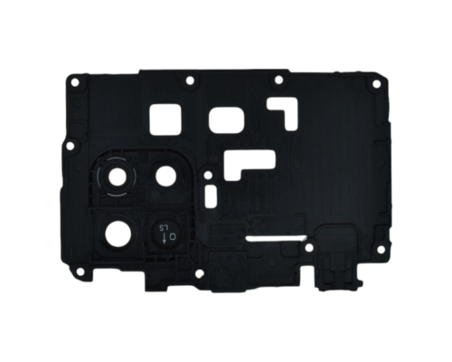 Скло камери Xiaomi Redmi 10C з рамкою black (Original) PLS-00-00119429