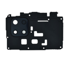 Скло камери Xiaomi Redmi 10C з рамкою black (Original) PLS-00-00119429